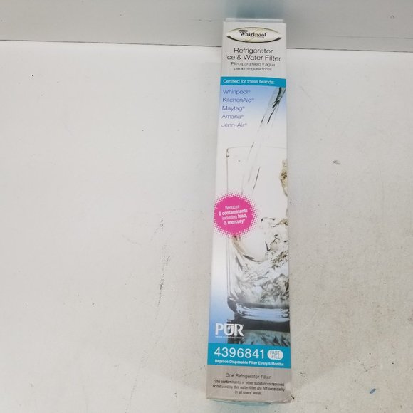 Whirlpool 4396841 PUR Refrigerator Water Filter - Picture 1 of 5